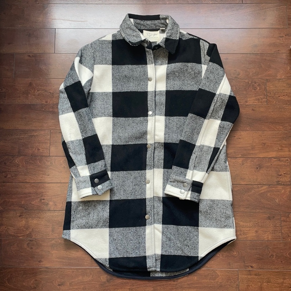 RD Style Plaid Shacket